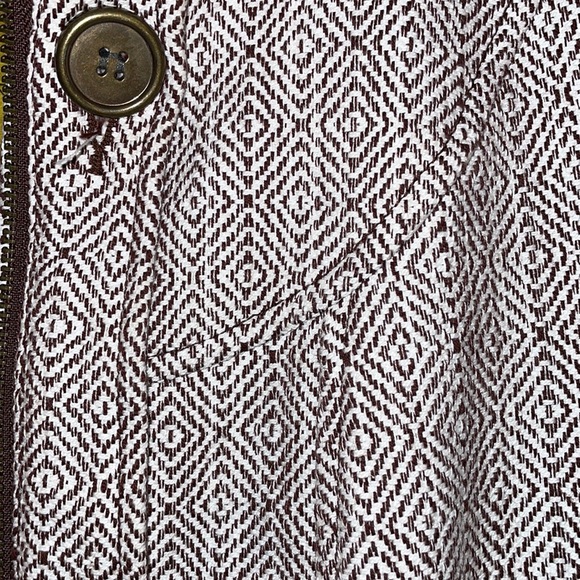 Anthropologie Tulle Coat Size L Lined ZipFront - Picture 7 of 14